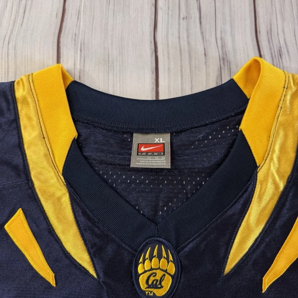 Vintage‎ Nike California Golden Bears Authentic NCAA Football Jersey #13 Mens XL
